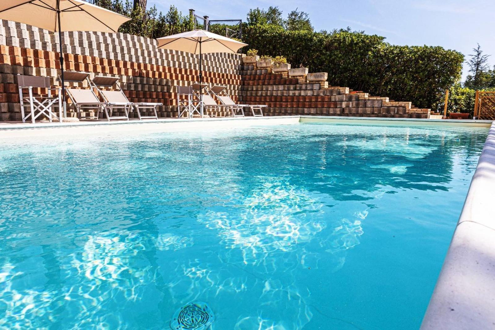 Villa Lucilla - B&B Rooms And Pool Potenza Picena Exterior foto